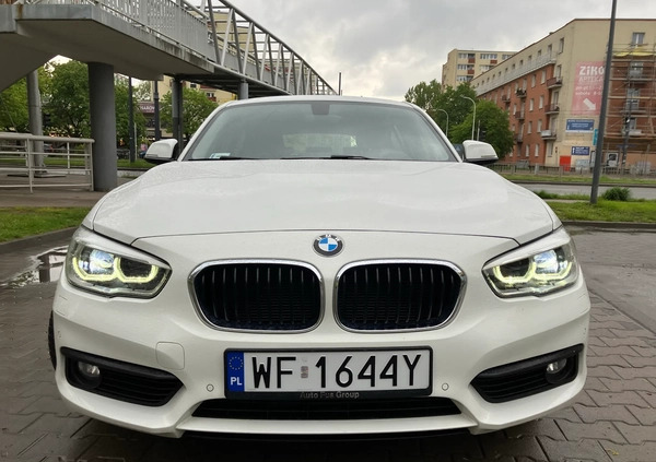 BMW Seria 1 cena 53500 przebieg: 102258, rok produkcji 2015 z Warszawa małe 92